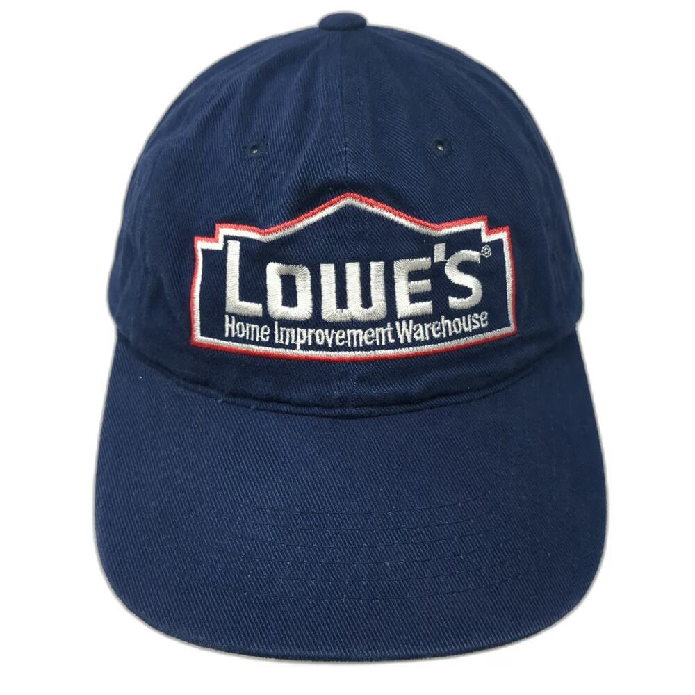 Headmaster Baseball Cap Blue One Size Lowe's Home Improvement Slideback Hat